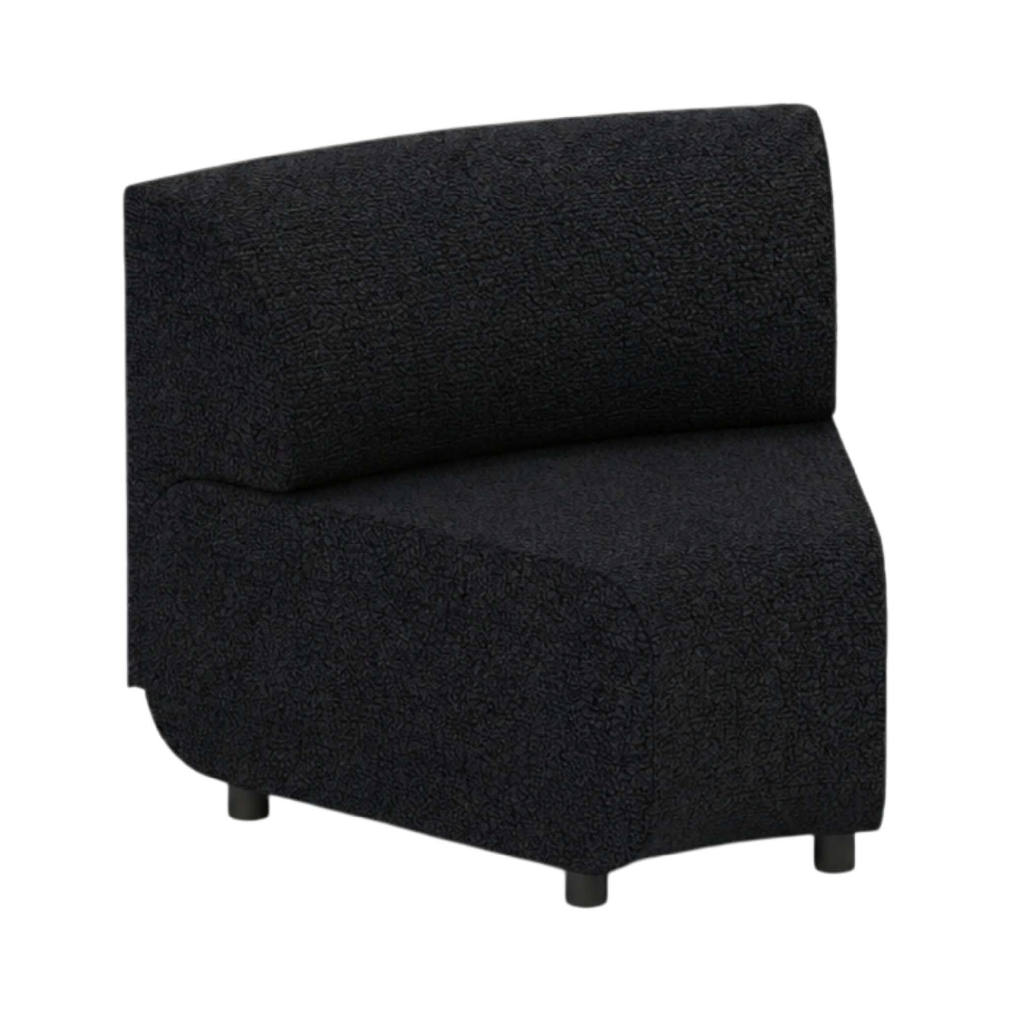 Heston Corner Module Small Back - Green Loop Global furniture