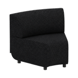 Heston Corner Module Small Back - Green Loop Global furniture