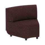 Heston Corner Module Small Back – Burgundy