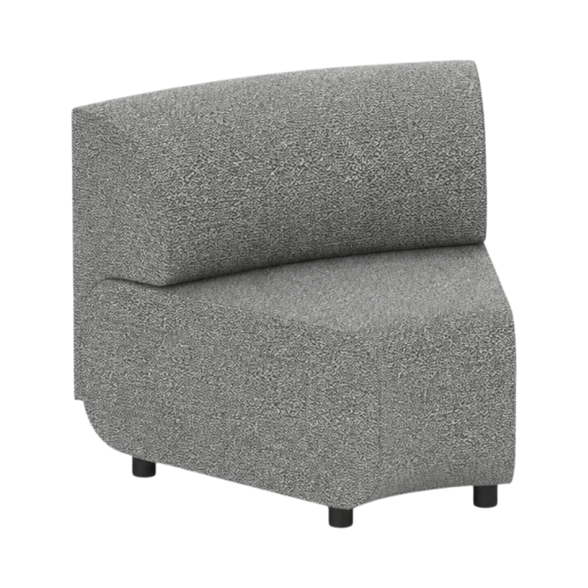 Heston Corner Module Small Back – Grey