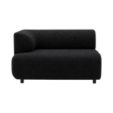 Heston Left Arm Module - Green Loop Global furniture
