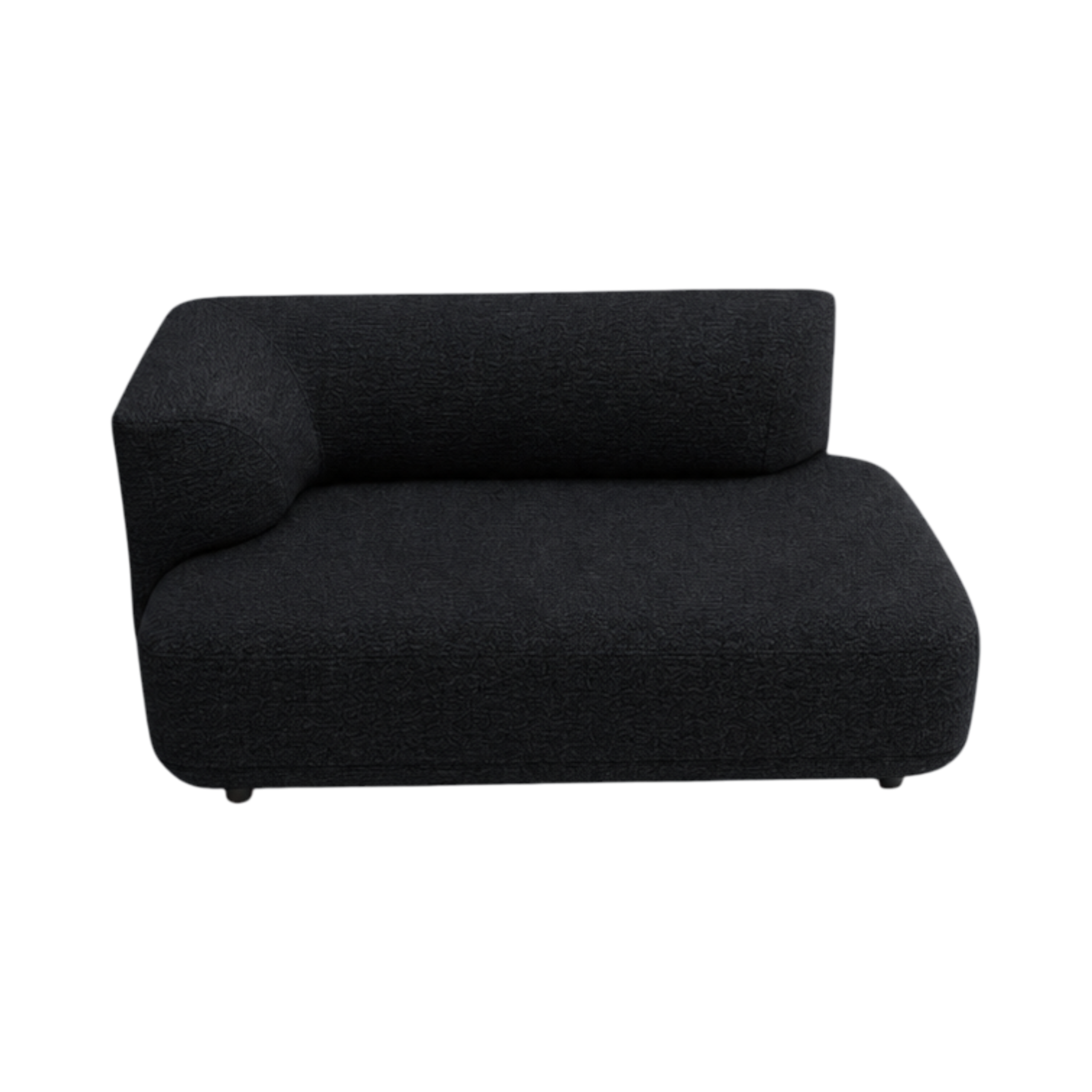 Heston Left Arm Module Compact - Green Loop Global furniture