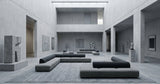 Heston Block Ottoman in-situ scene - Green Loop Global