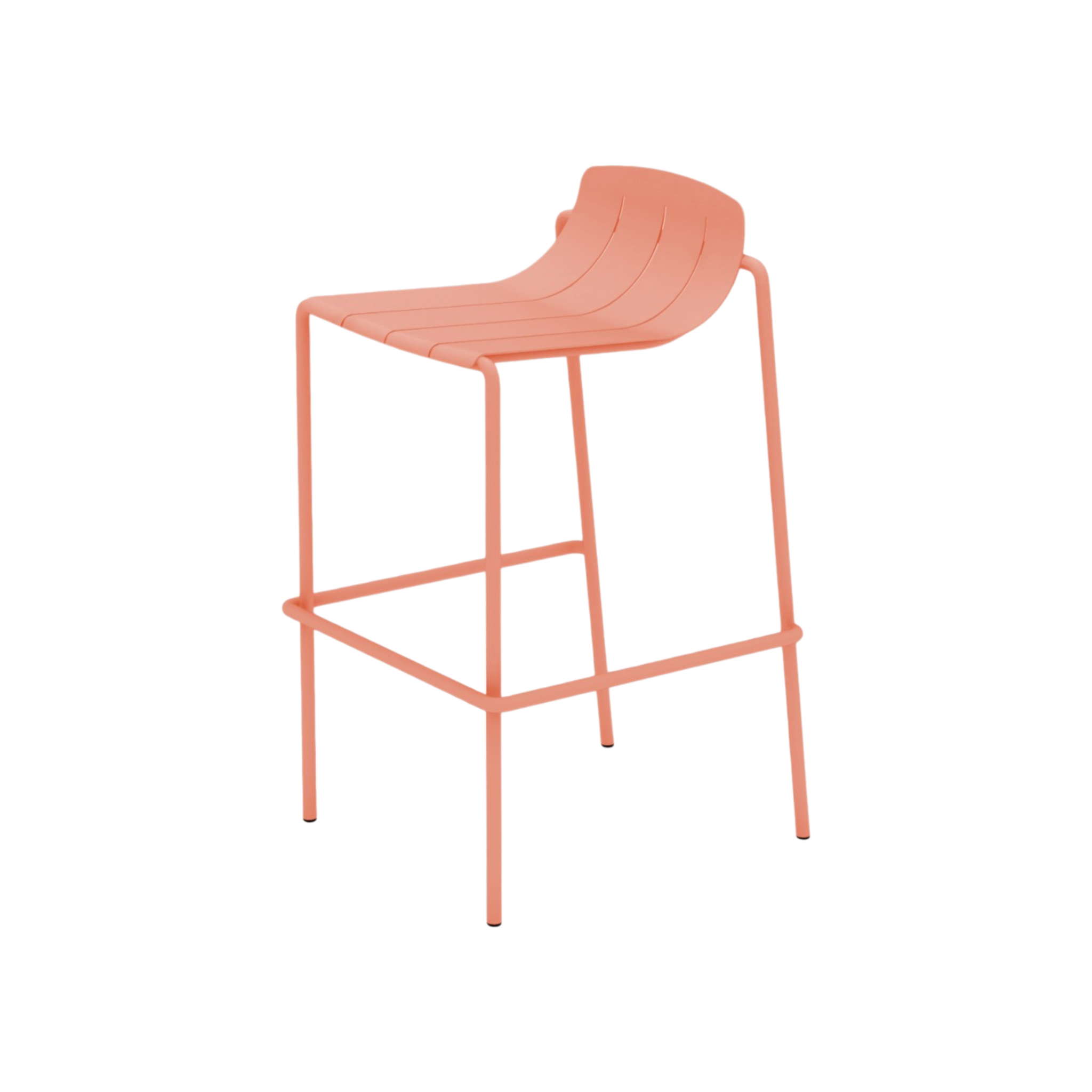 Hudson Bar Stool – Peach