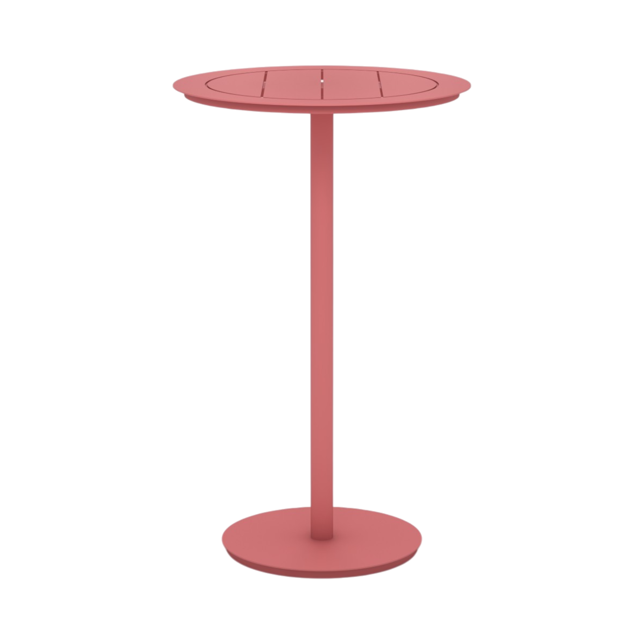 Hudson Bar Table Round – Coral