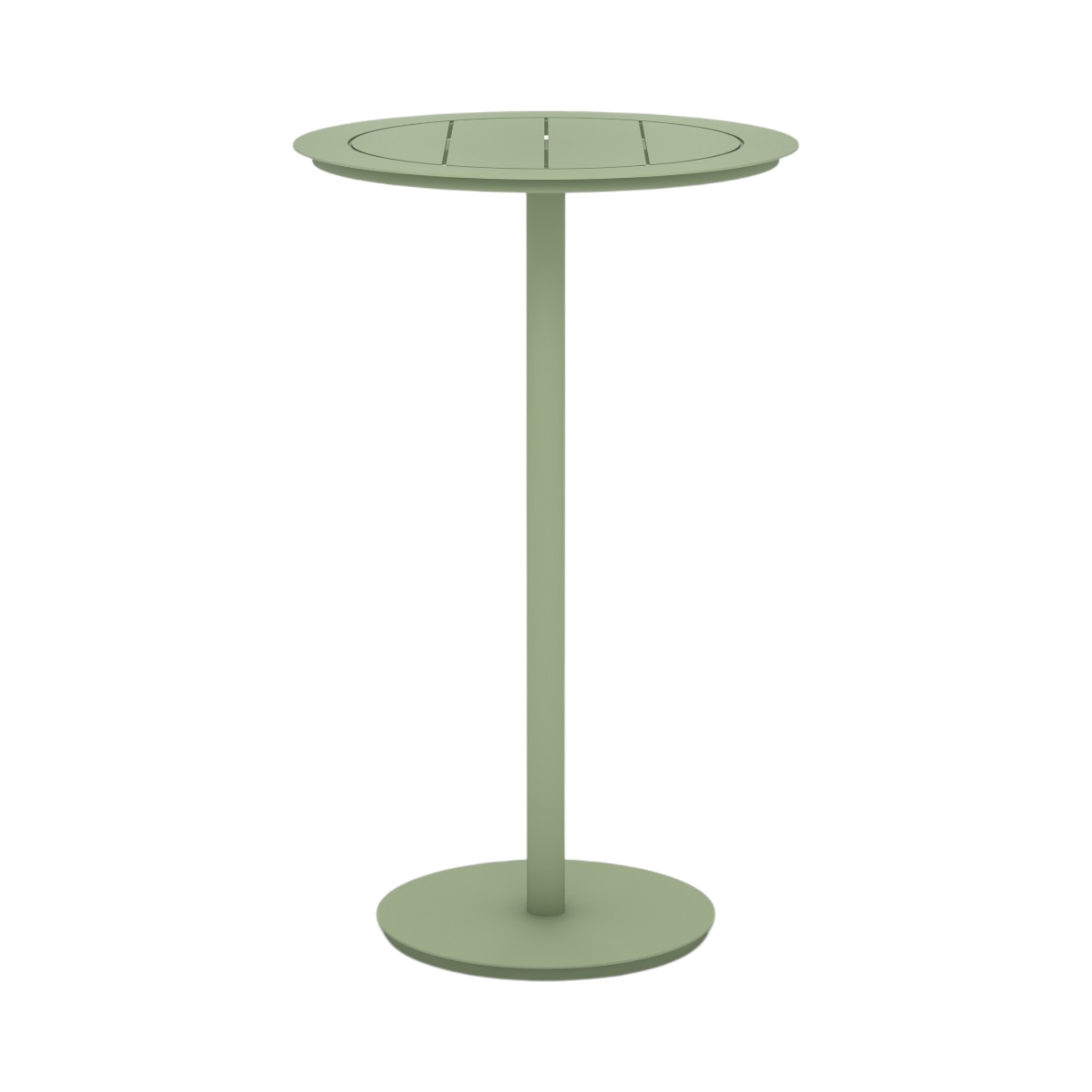 Hudson Bar Table Round – Olive