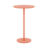 Hudson Bar Table Round – Peach