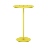 Hudson Bar Table Round – Yellow