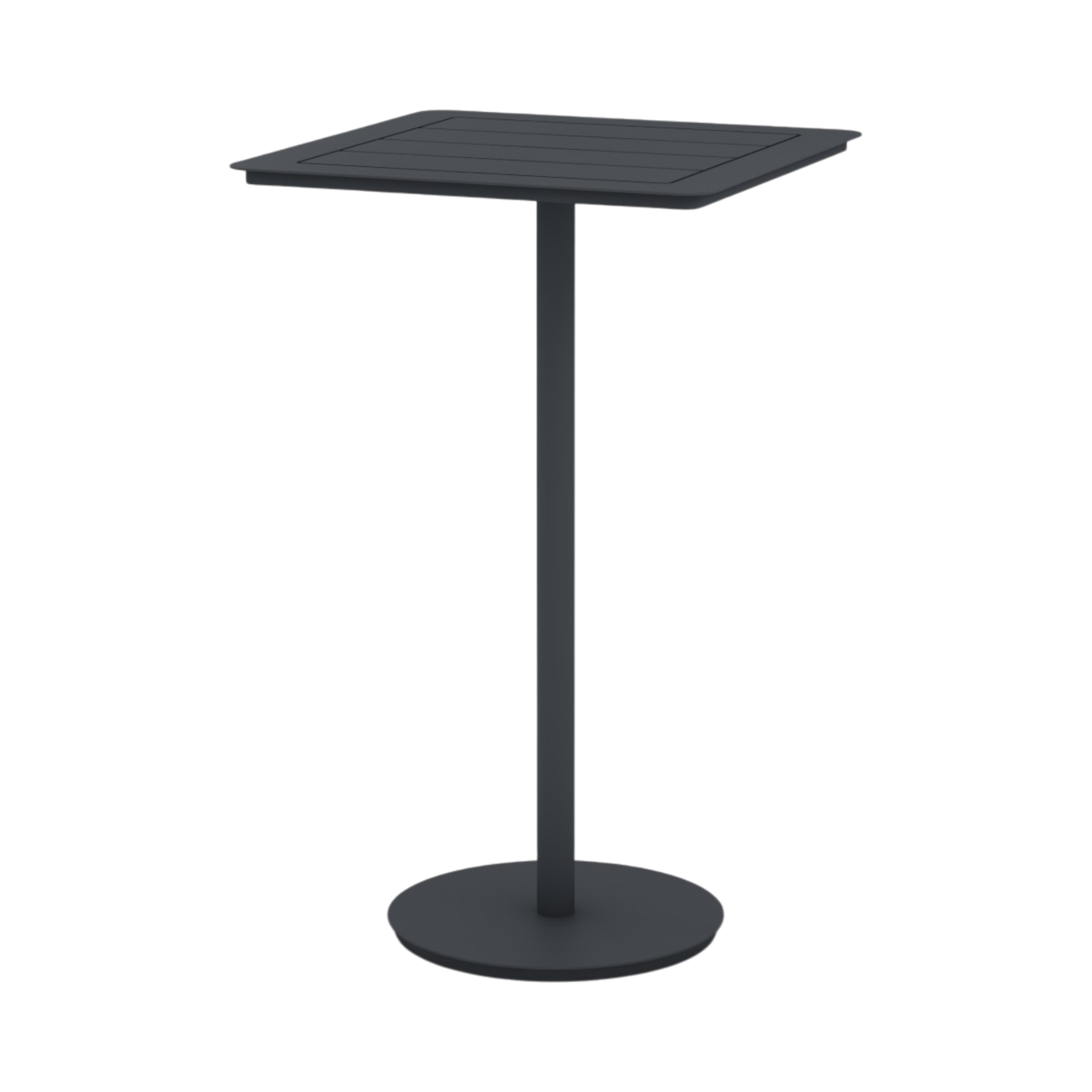 Hudson Bar Table Square – Black