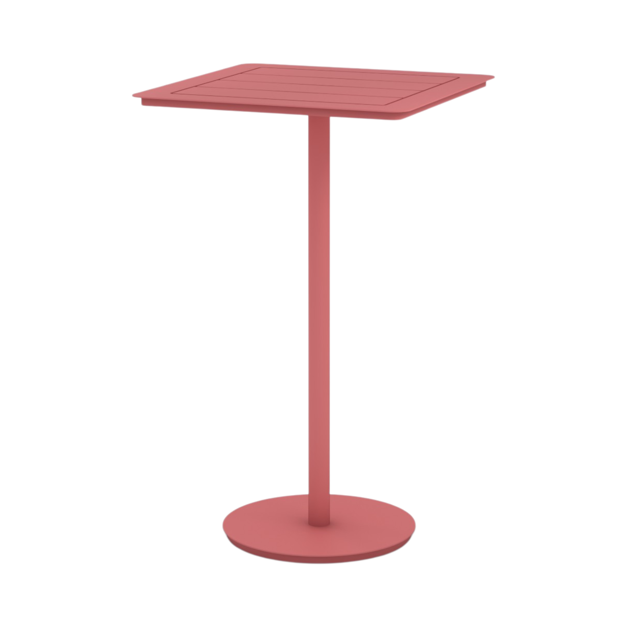 Hudson Bar Table Square – Coral