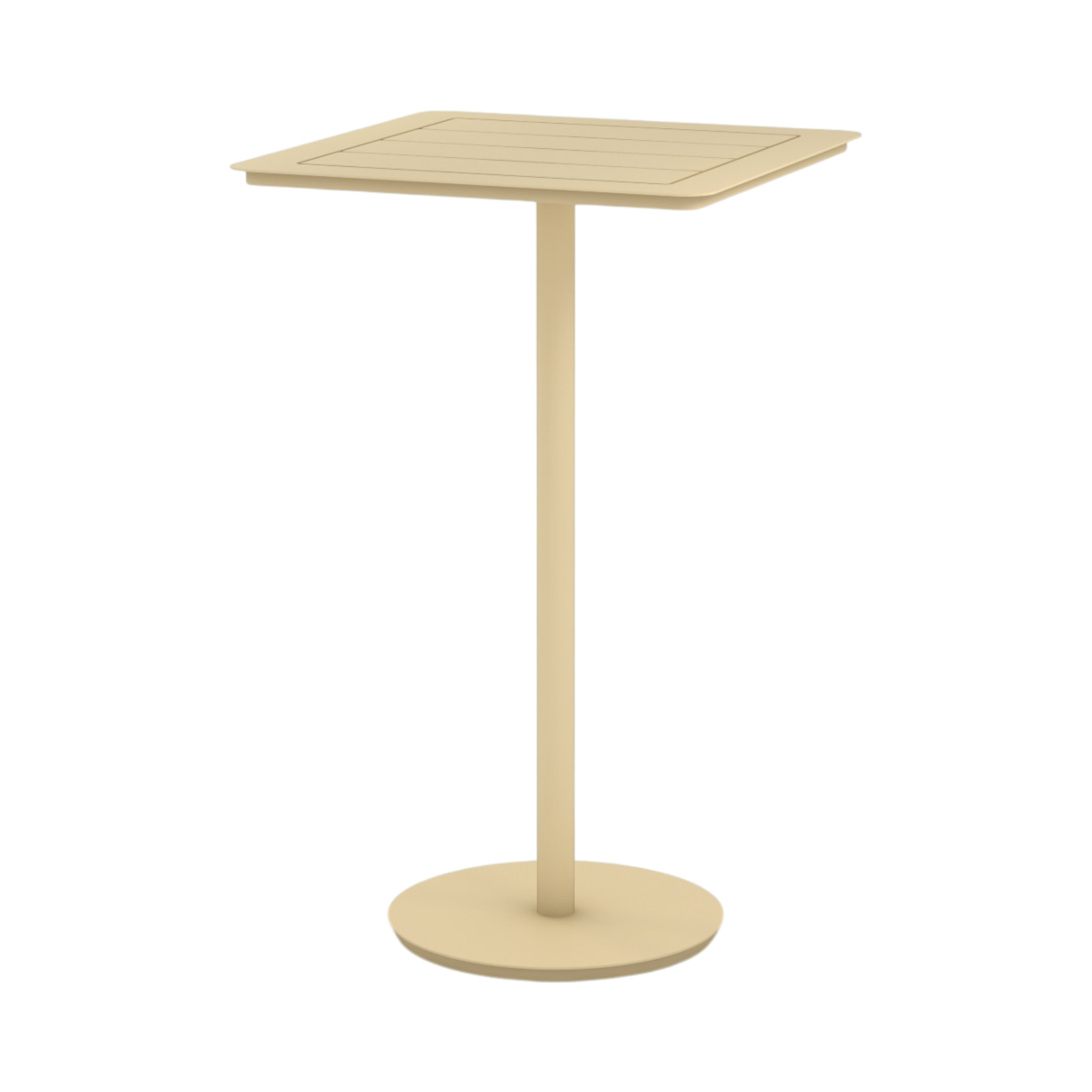 Hudson Bar Table Square – Oat