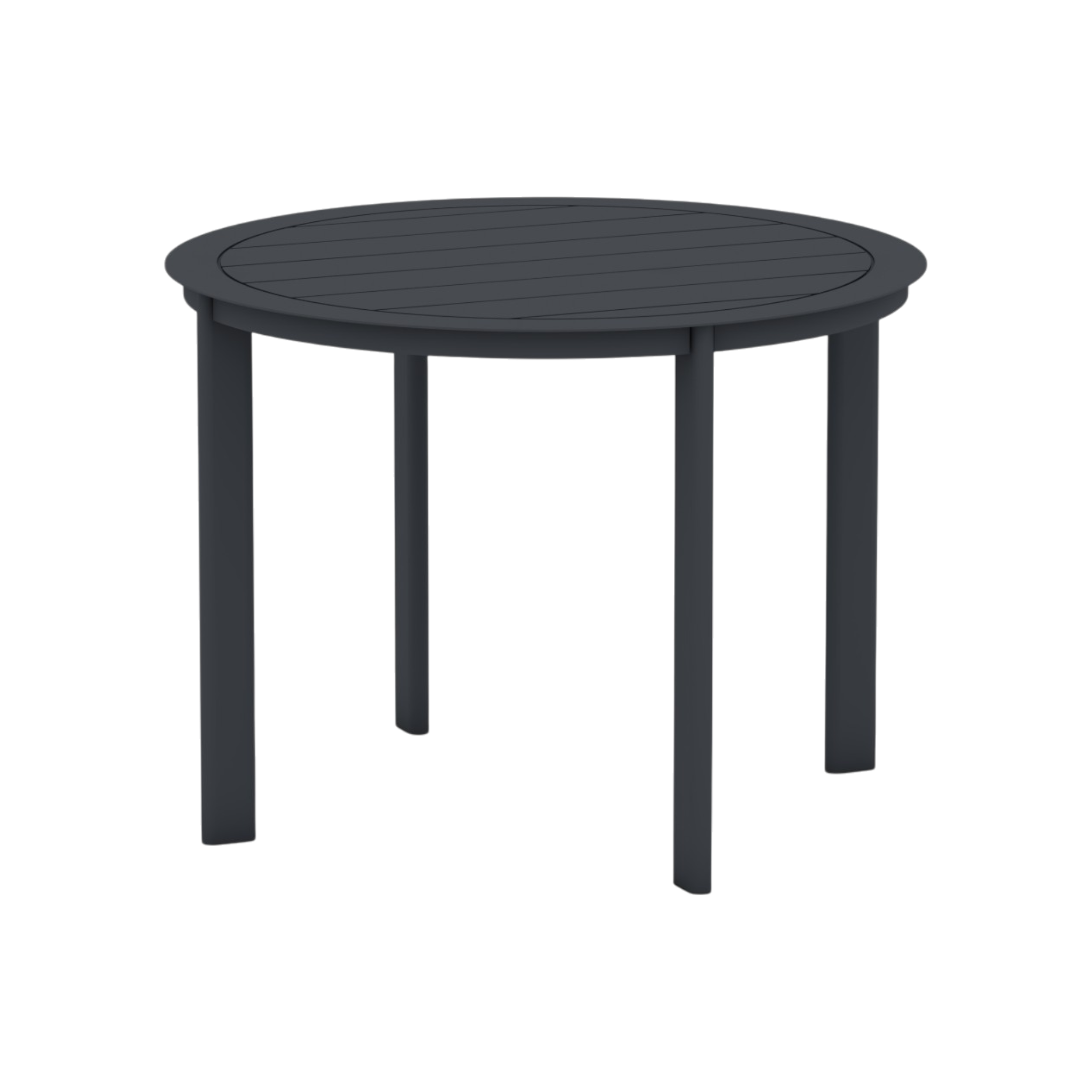 Hudson Cafe Table Round – Black