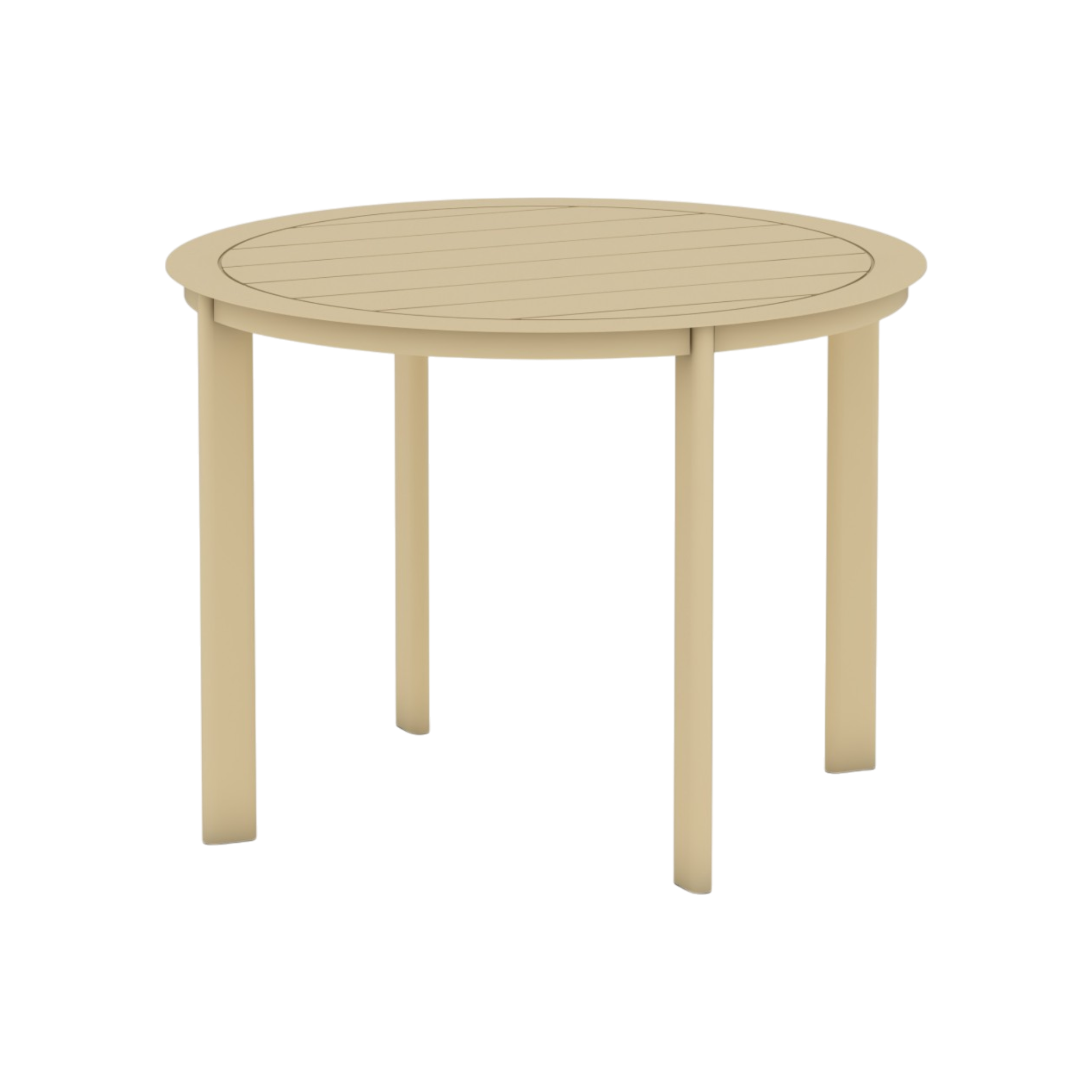 Hudson Cafe Table Round – Oat