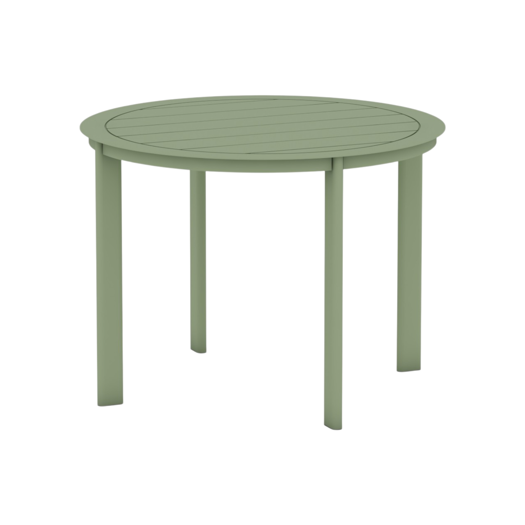 Hudson Cafe Table Round – Olive