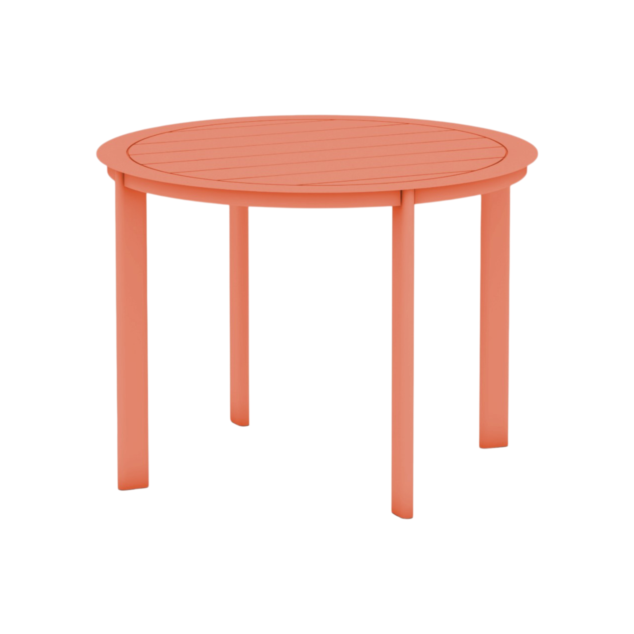 Hudson Cafe Table Round – Peach