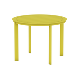 Hudson Cafe Table Round – Yellow