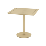 Hudson Cafe Table Square Stem – Oat