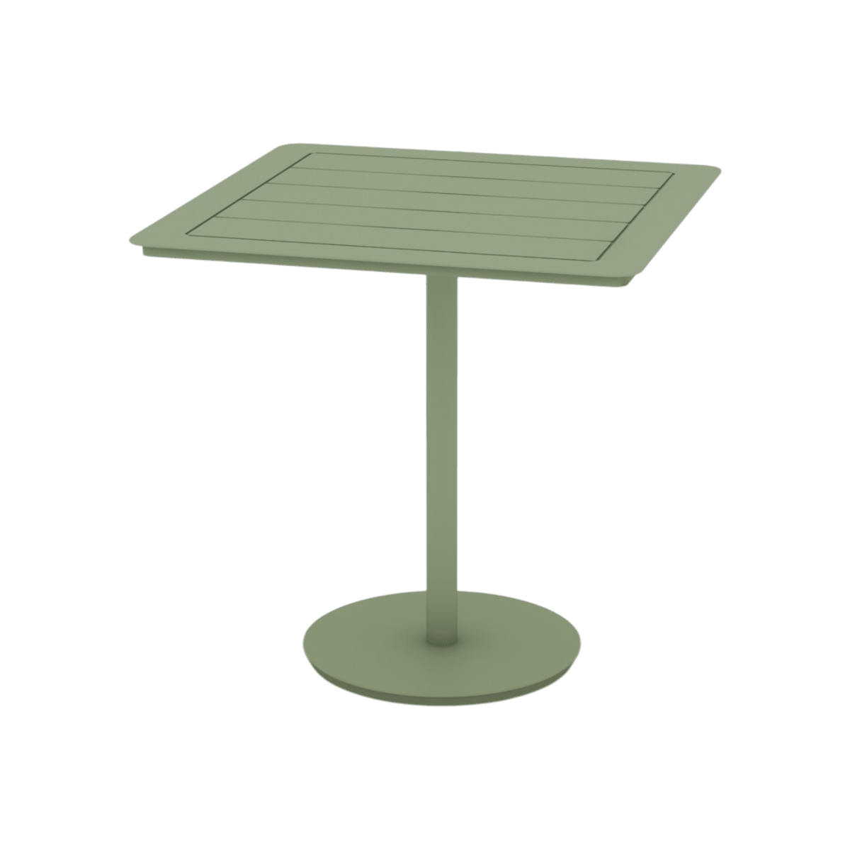 Hudson Cafe Table Square Stem - Green Loop Global