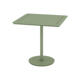 Hudson Cafe Table Square Stem – Olive