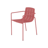 Hudson Dining Chair with Arms – Coral