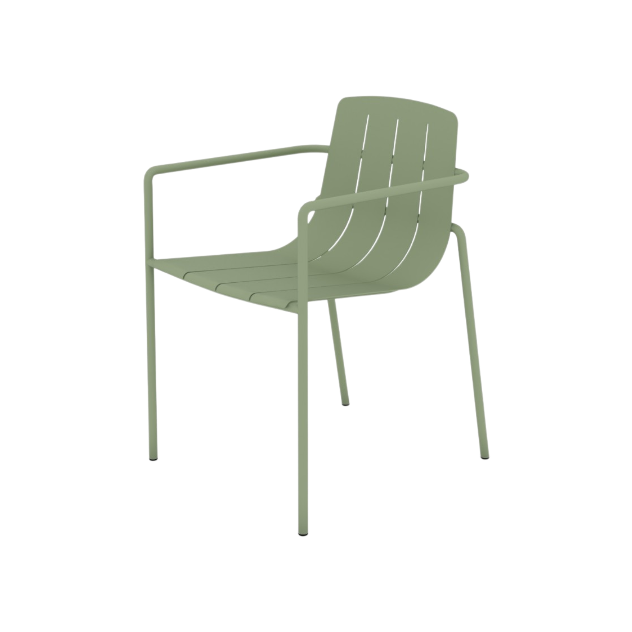 Hudson Dining Chair with Arms – Olive