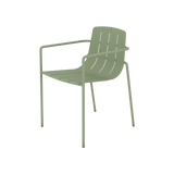 Hudson Dining Chair with Arms – Olive
