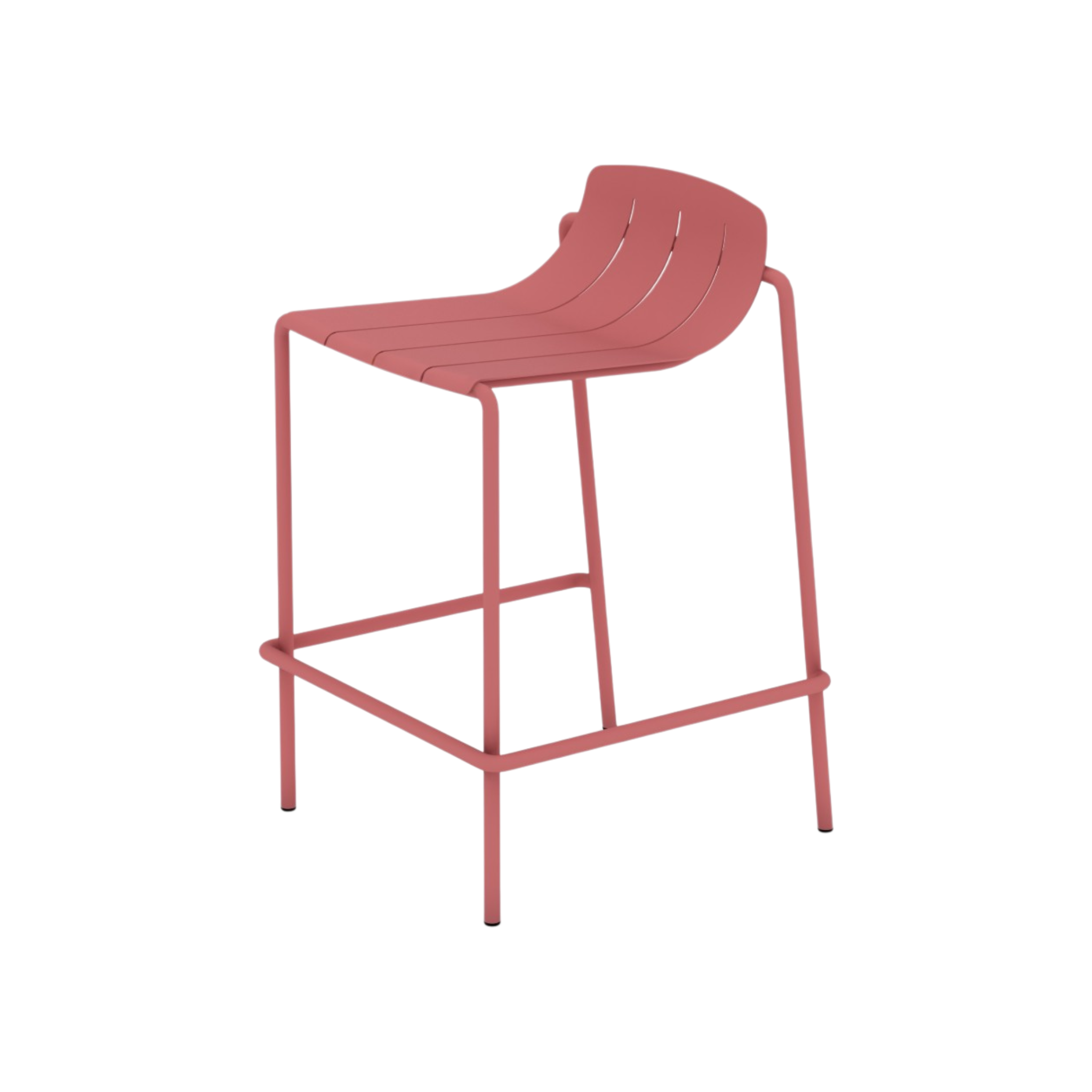 Hudson Counter Stool – Coral