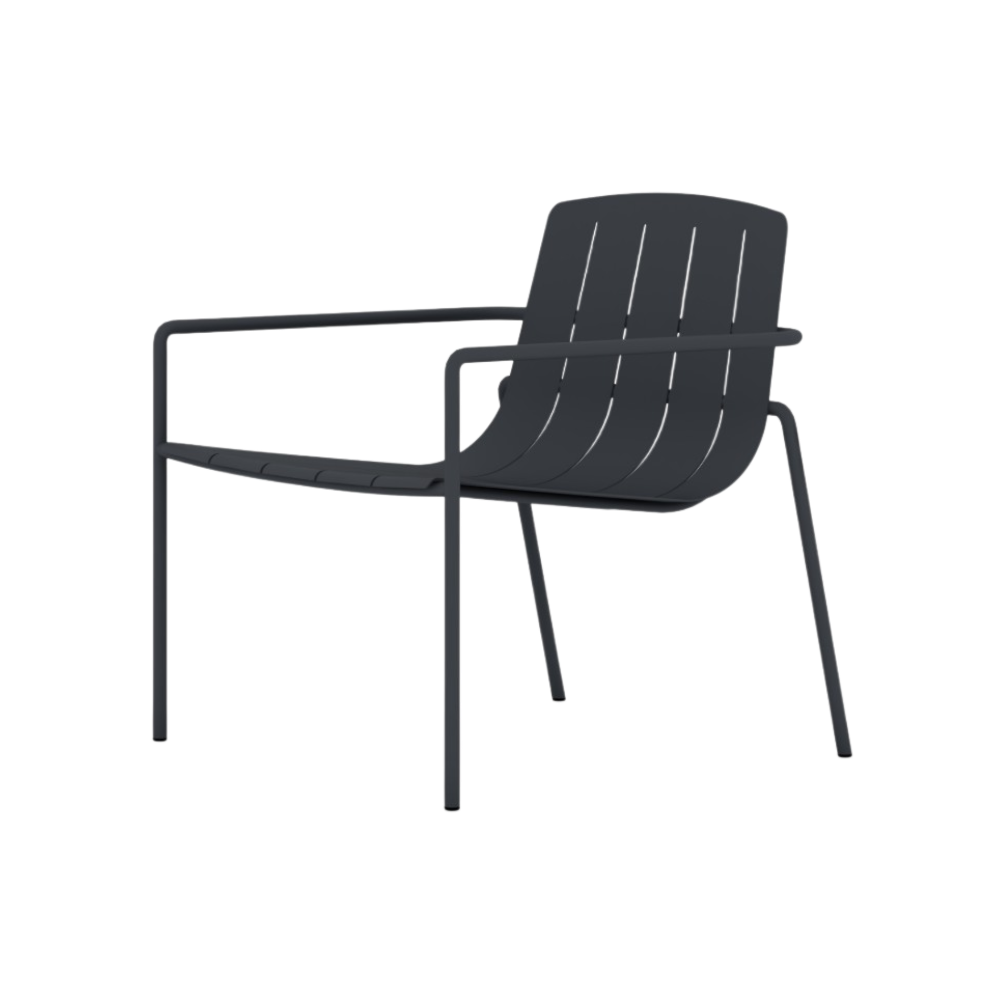 Hudson Lounge Chair – Black