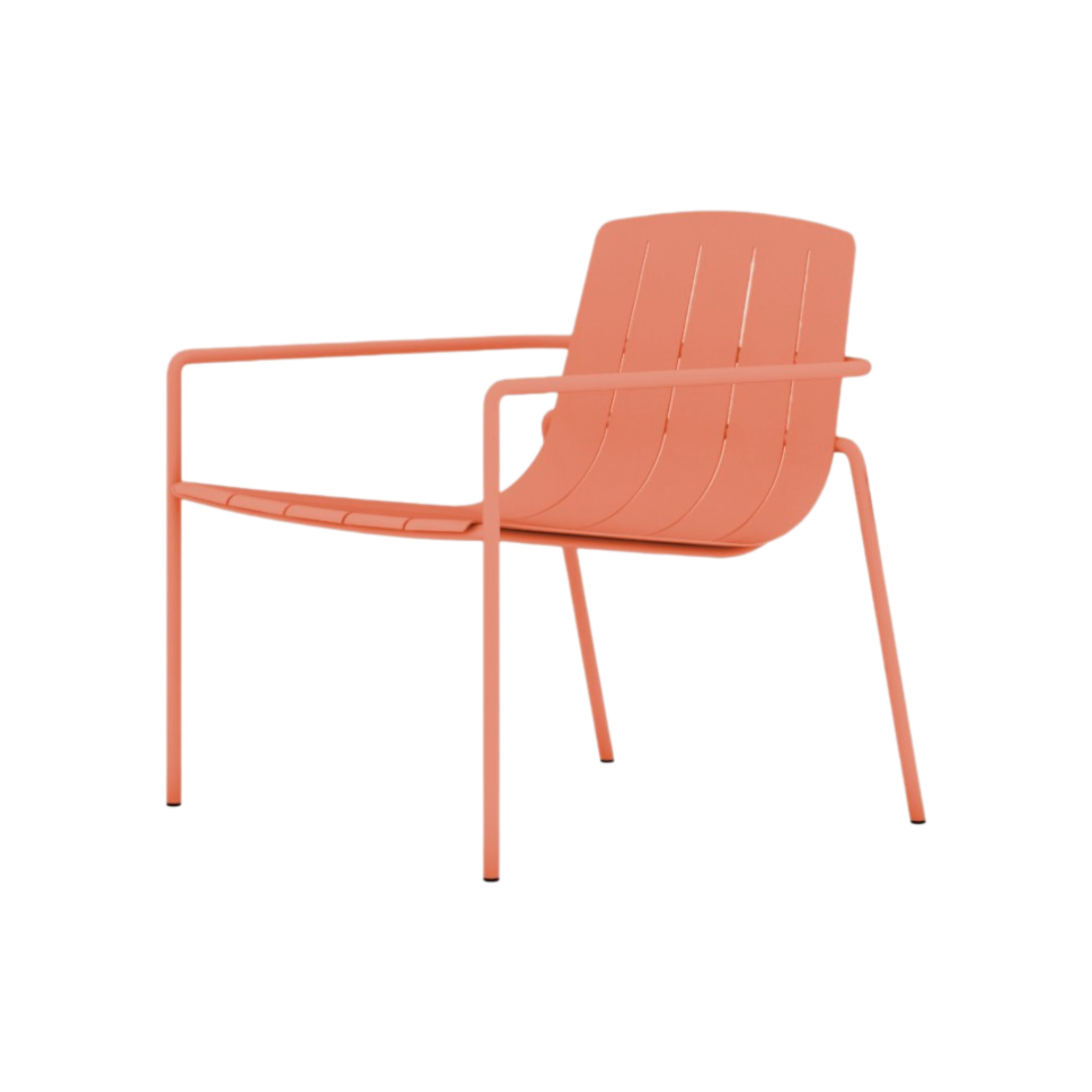 Hudson Lounge Chair – Peach