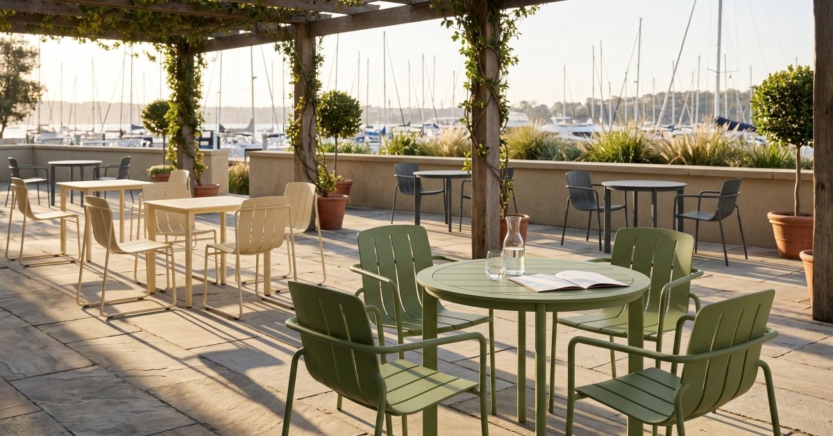 Hudson Dining Chair with Arms - Green Loop Global