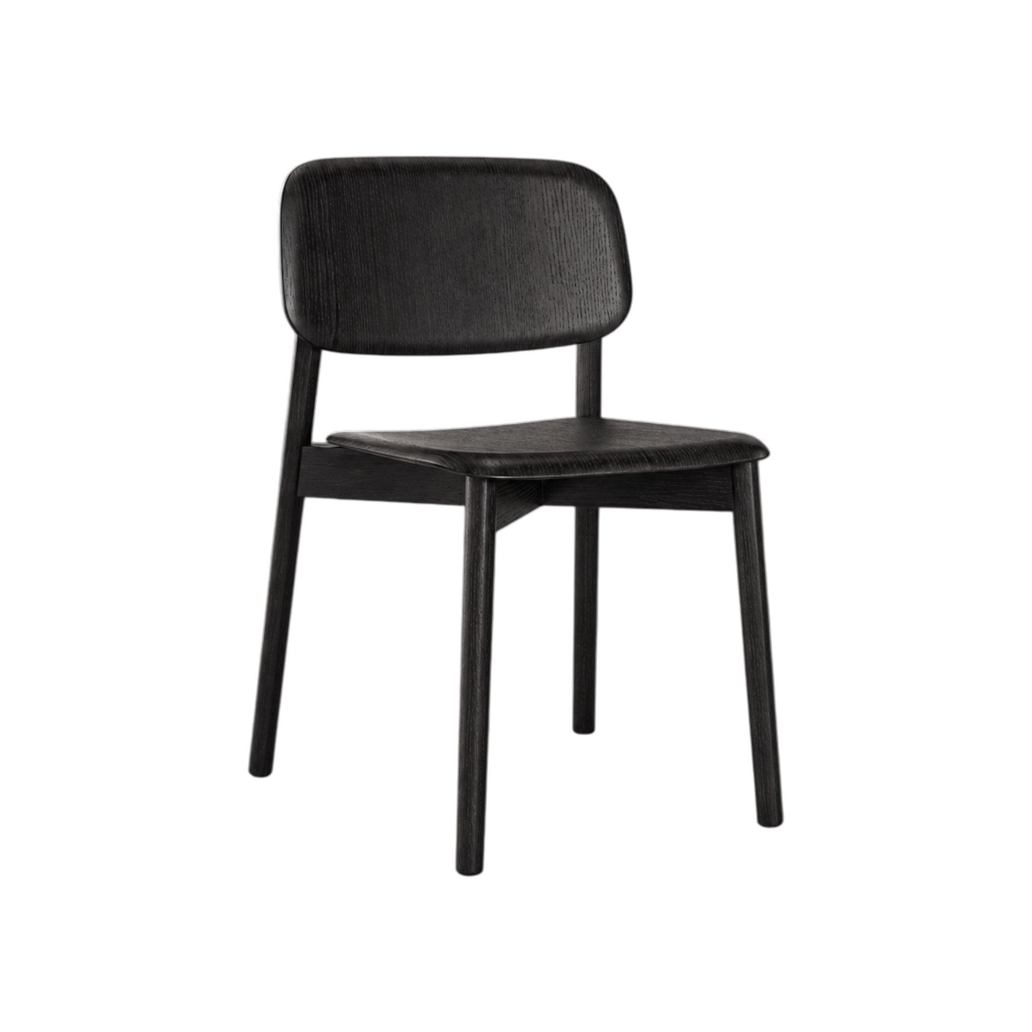 Iris Dining Chair – Black Oak