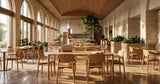 Iris Dining Chair in-situ scene - Green Loop Global