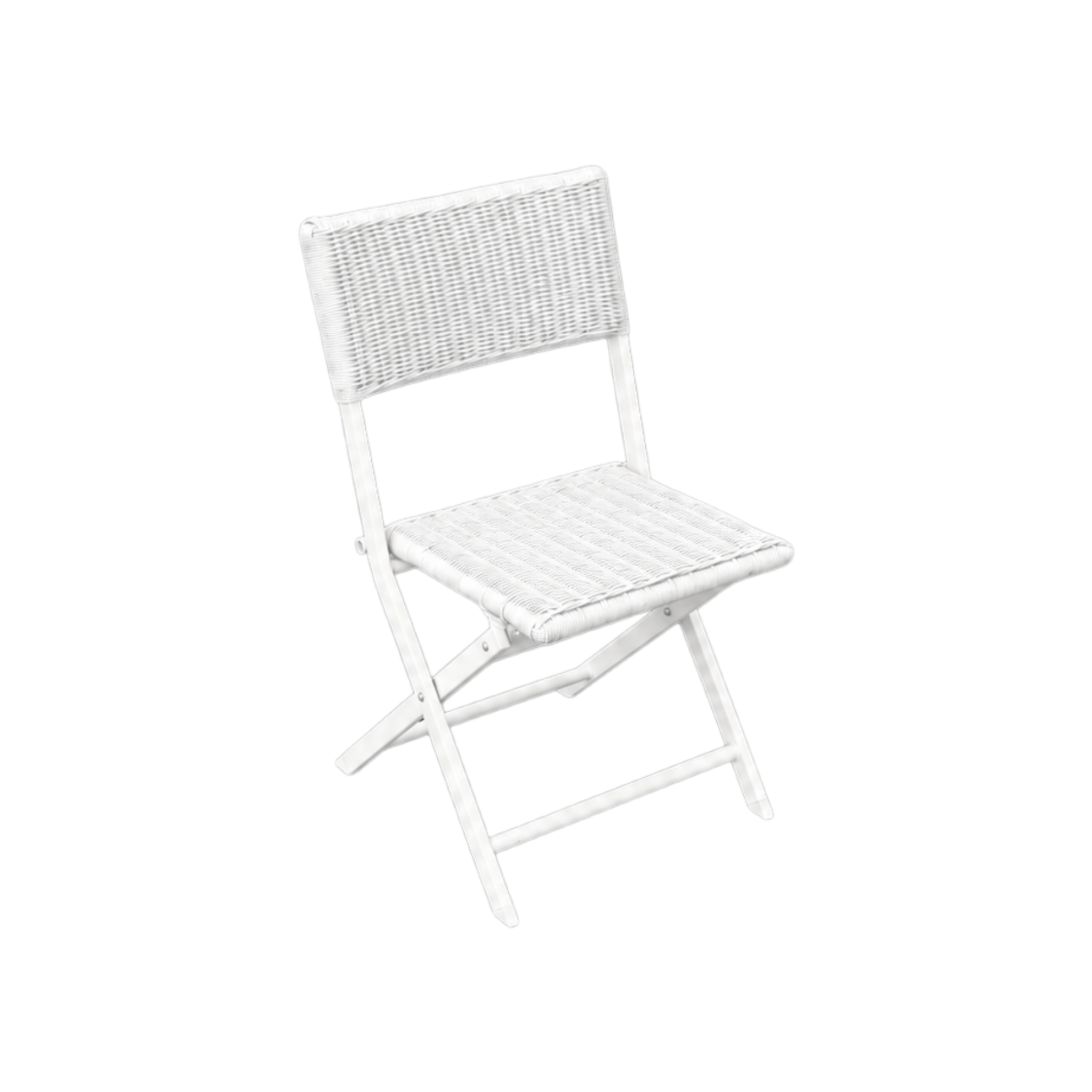 Ivy Folding Chair – White