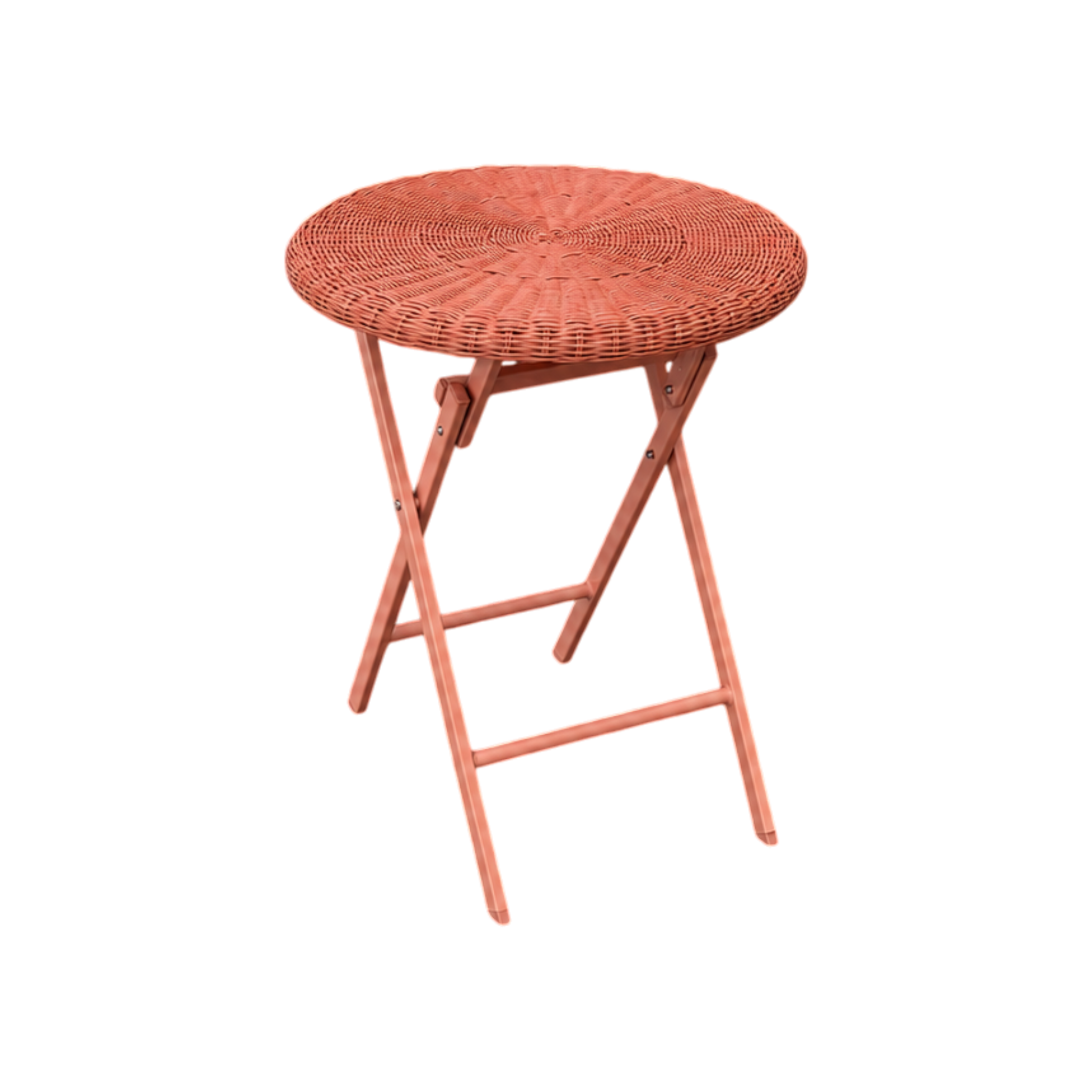 Ivy Folding Table – Terracotta