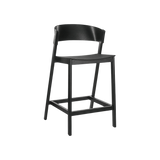 Jasper Bar Stool – Black Oak