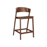 Jasper Bar Stool – Walnut Oak