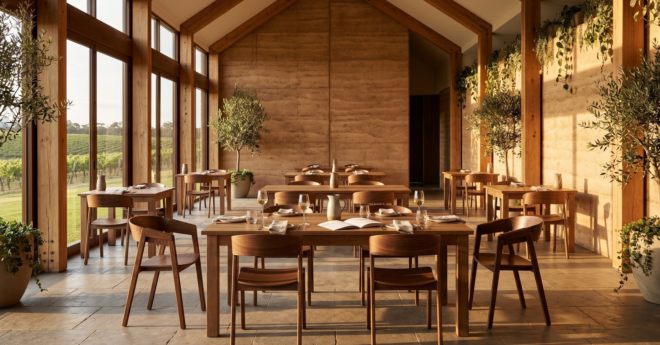 Jasper Dining Chair in-situ scene - Green Loop Global