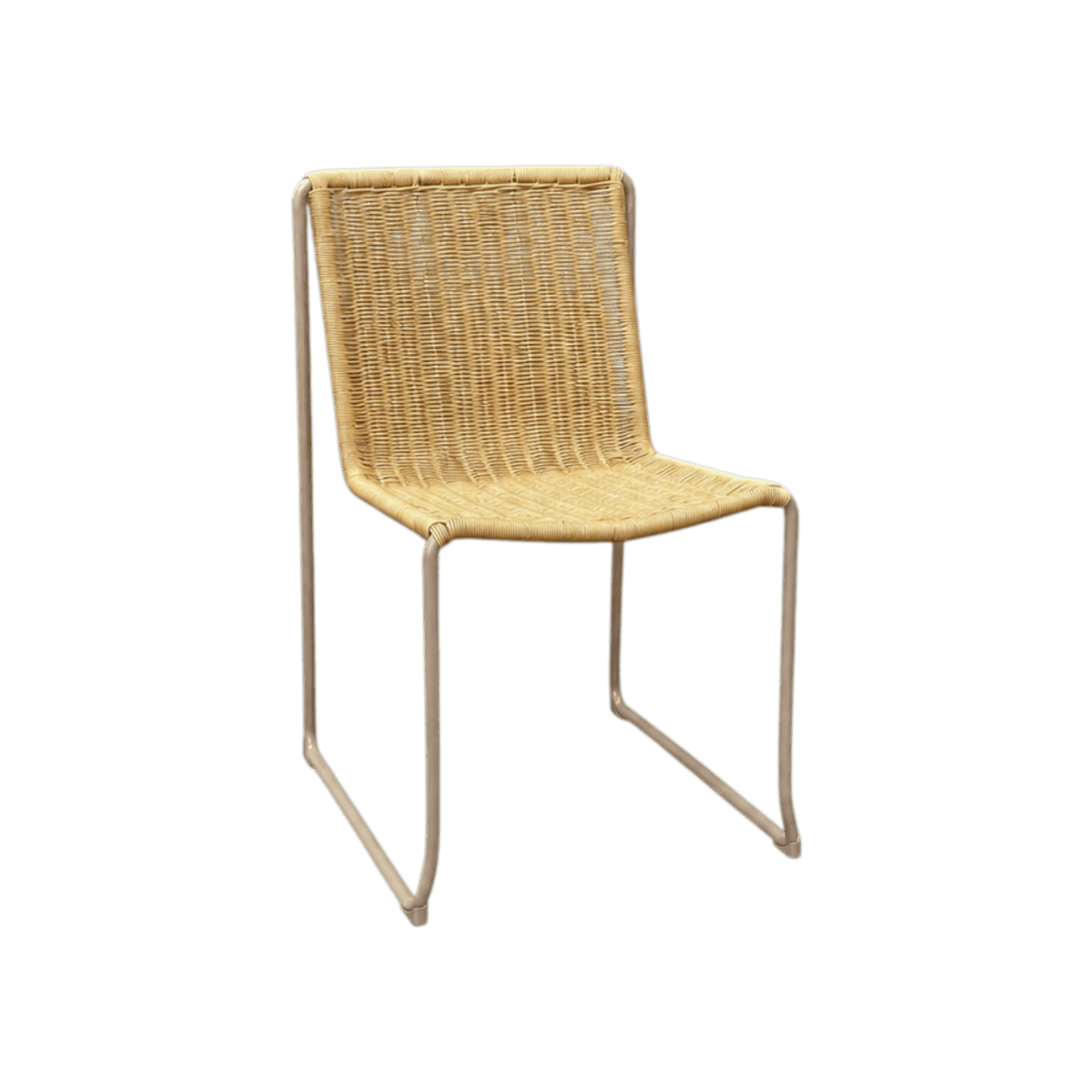 Levi Wicker Chair - Green Loop Global