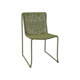 Levi Wicker Chair – Olive