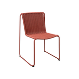 Levi Wicker Chair – Terracotta