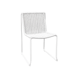 Levi Wicker Chair – White