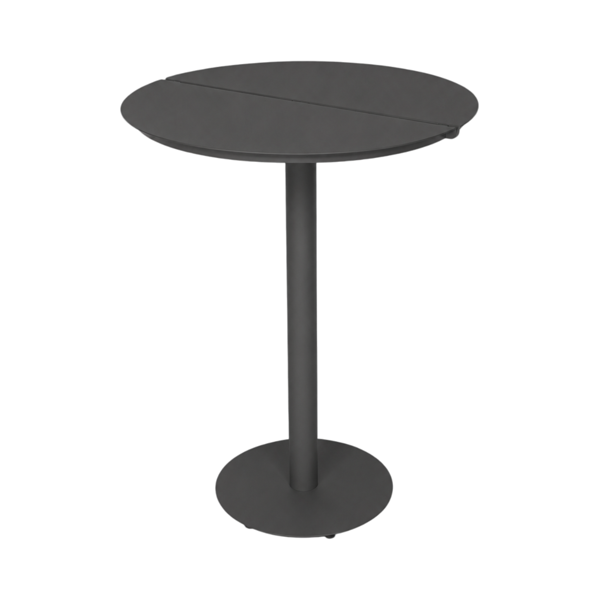 Lido Bar Table Round – Charcoal