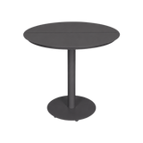 Lido Cafe Table Round – Charcoal