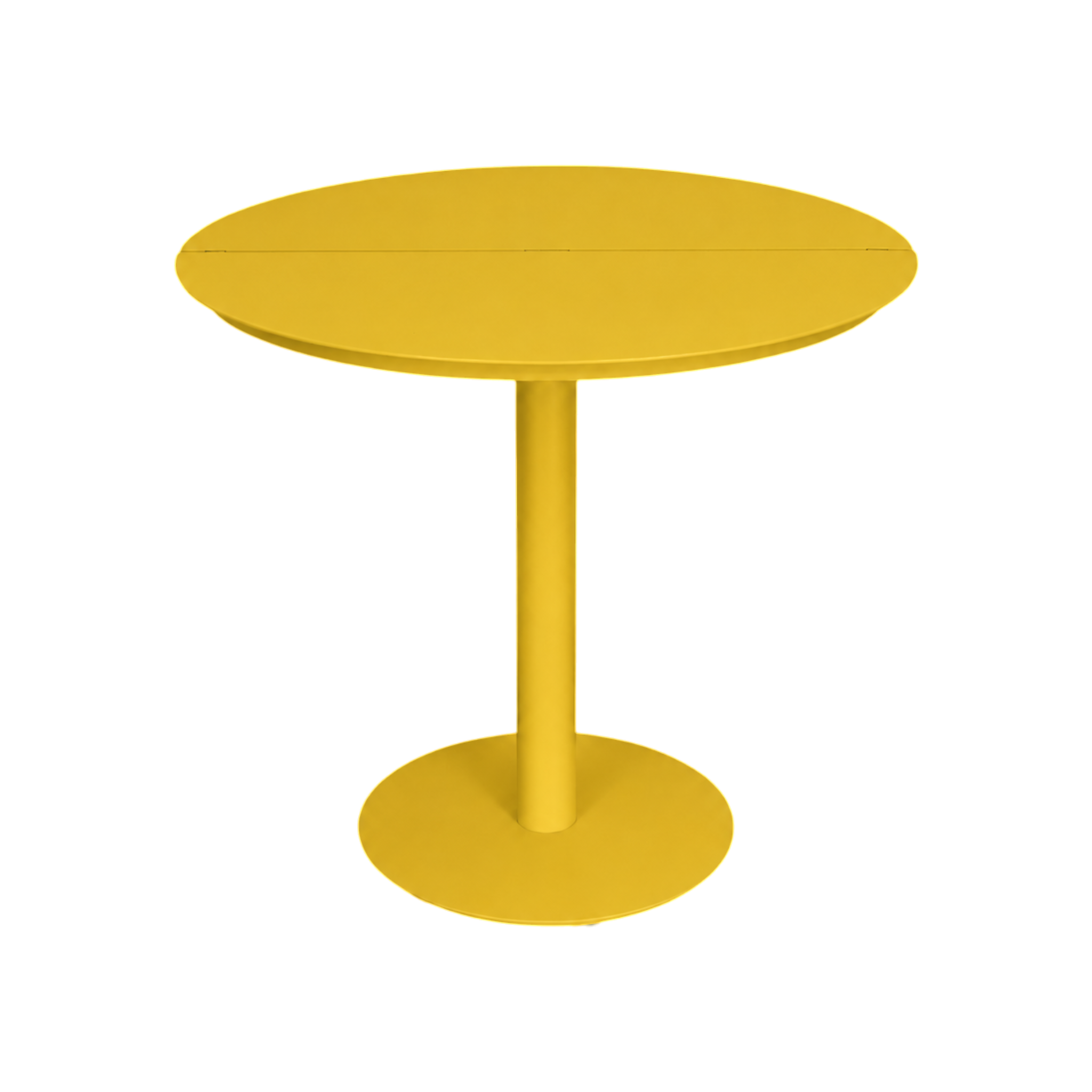 Lido Cafe Table Round – Yellow