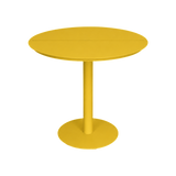 Lido Cafe Table Round – Yellow