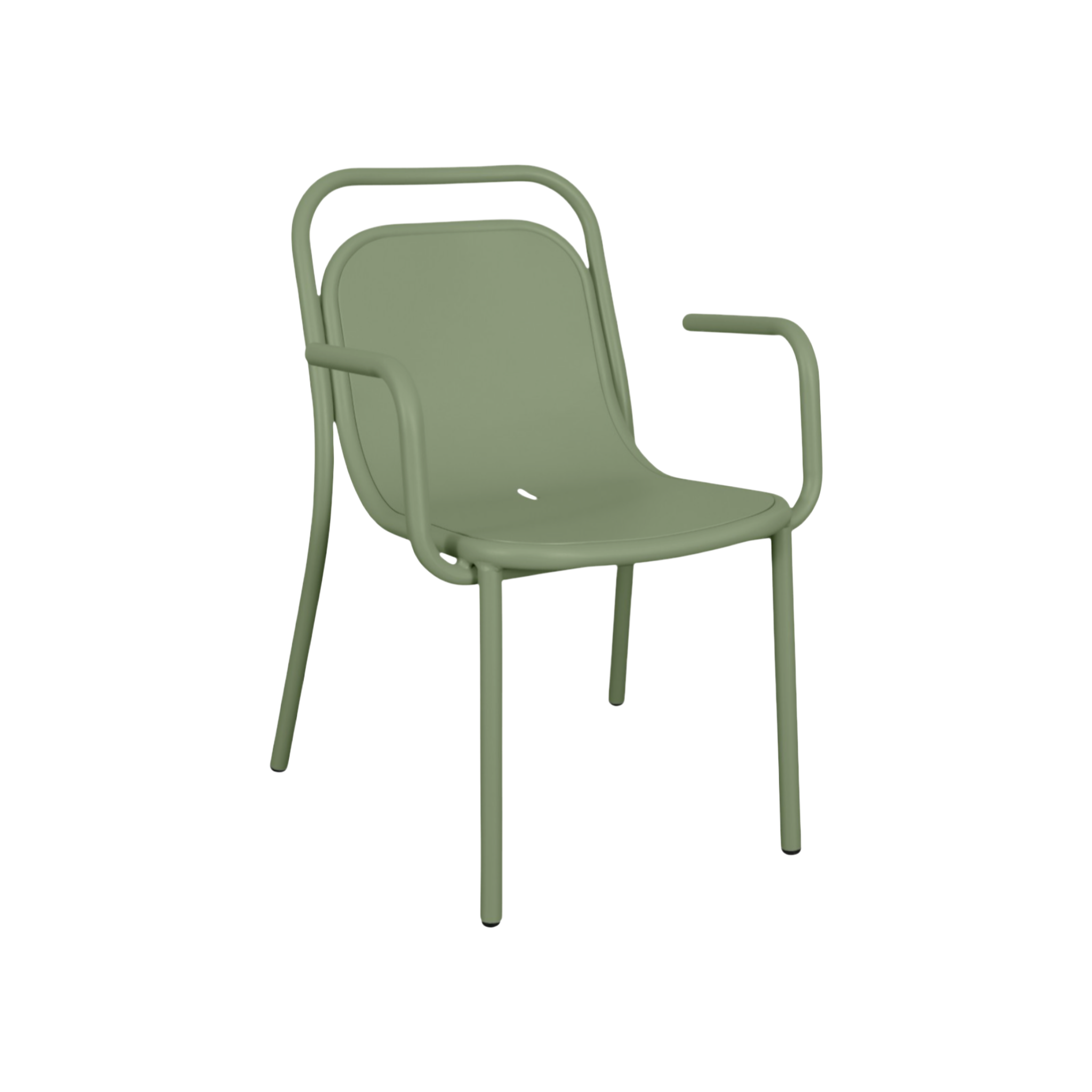 Lido Dining Chair with Arms – Olive
