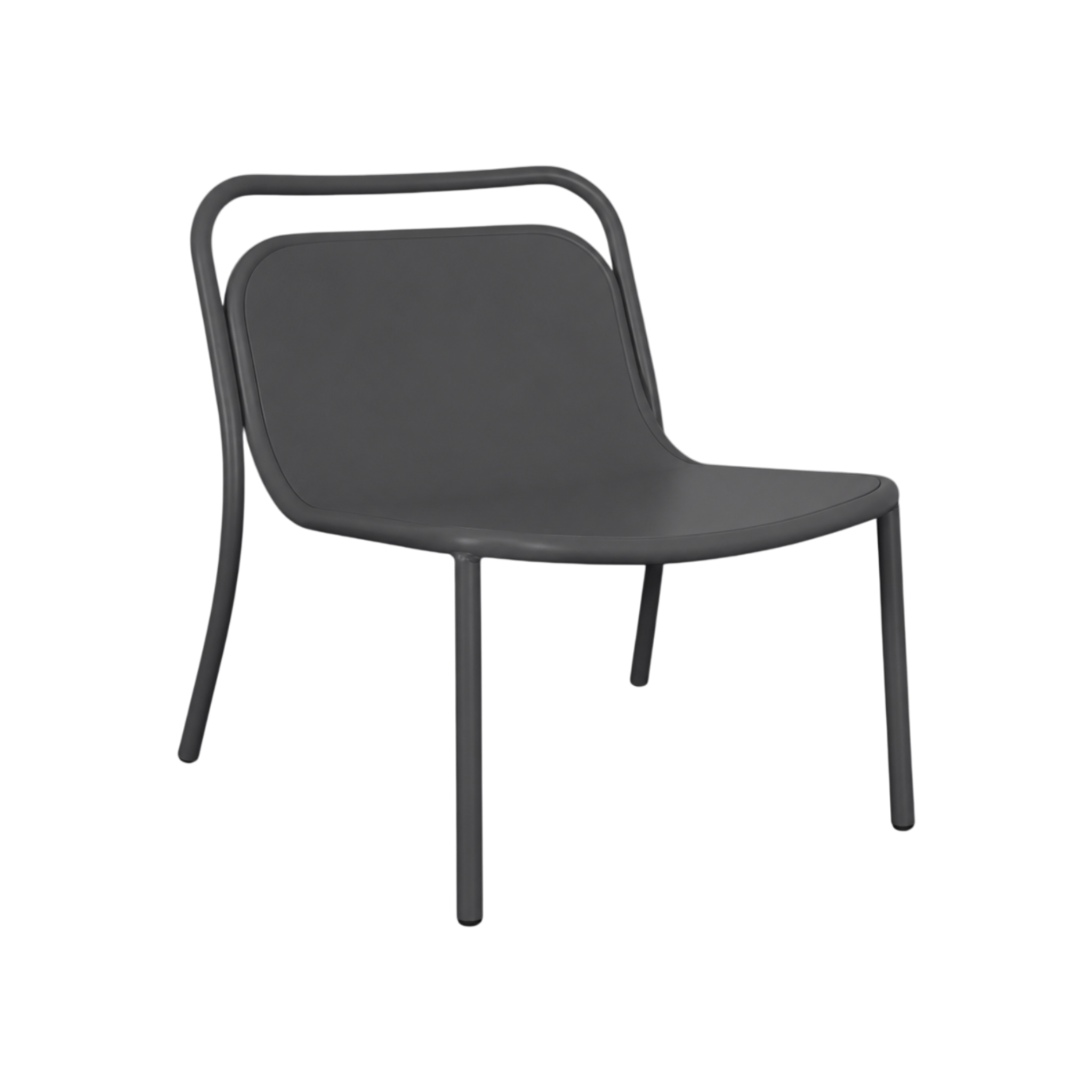 Lido Lounge Chair – Charcoal