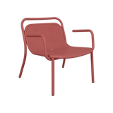 Lido Lounge Chair with Arms – Coral