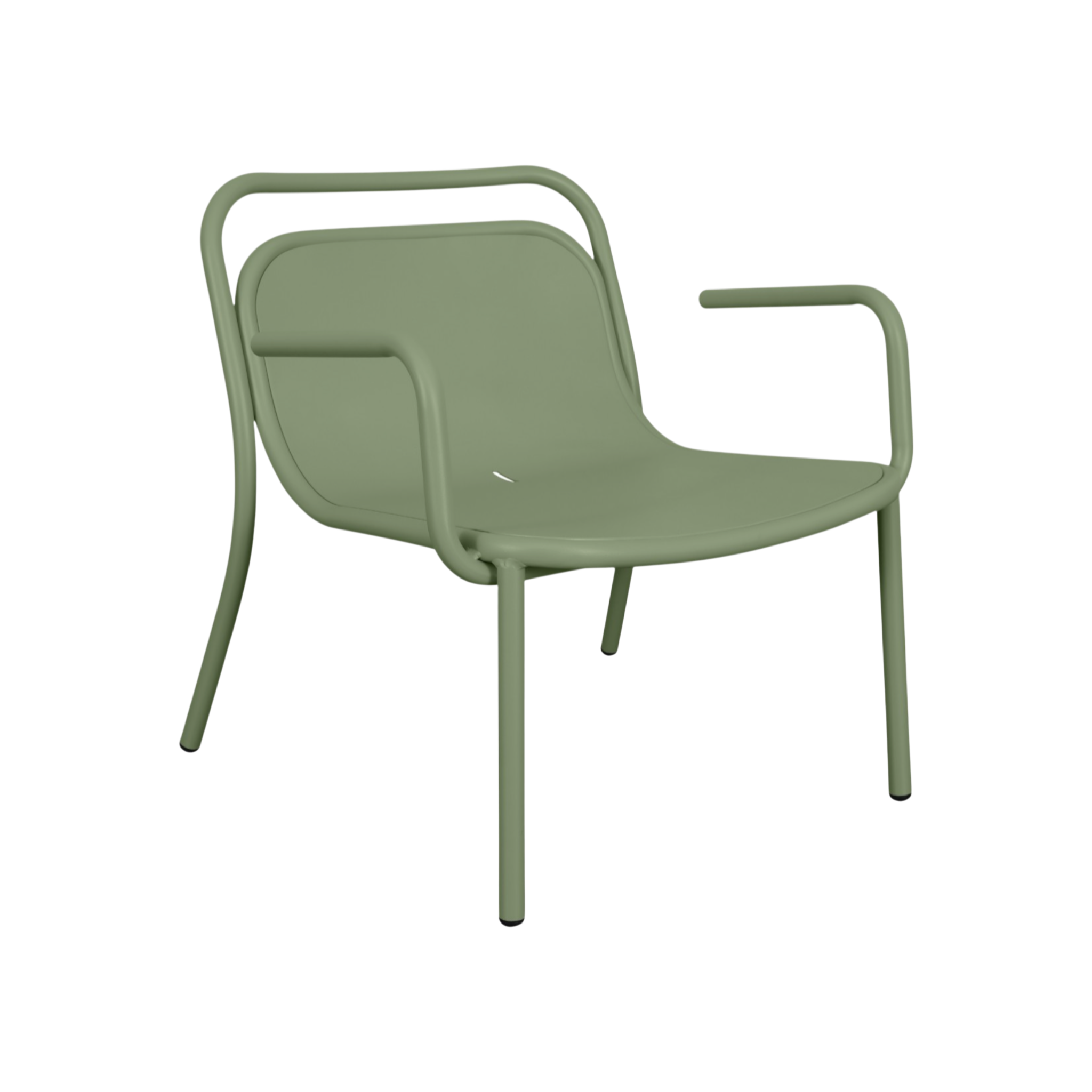 Lido Lounge Chair with Arms – Olive
