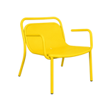 Lido Lounge Chair with Arms – Yellow